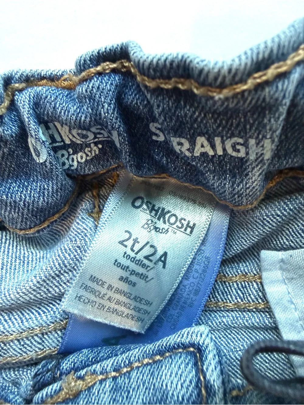Kids Blue Denim Jeans - OshKosh b’gosh
